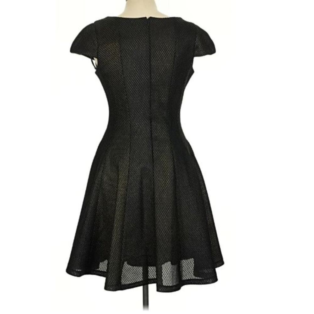 Julia Jordan Metallic Dress Black 10 L Dark Romantic Ethereal Fairy Formal Goth - Picture 2 of 8